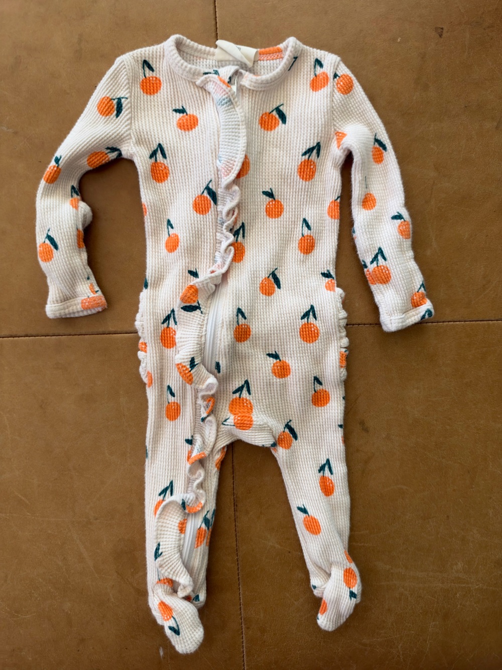 Spearmint Love Organic Cotton Footie 0-3M